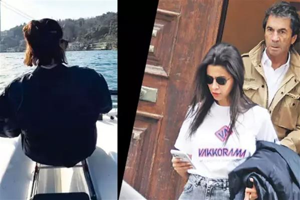 Sevgilisi Nazlı Kayaaslan'dan iş insanı Cem Hakko'ya sportif uyum