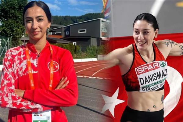 İstanbul'da düzenlenen şampiyonada milli atletler pistte saç saça baş başa kavga etti