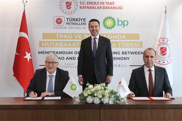 TPAO, BP ile petrol ve doğal gaz alanında stratejik iş birliği anlaşması imzaladı