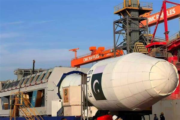 Pakistan'ın dünya gözlem uydusu EO-2, Yangjiang Kıyı Fırlatma Merkezi'nden uzaya fırlatıldı