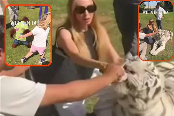 F1 patronunun kızı Petra Ecclestone'un kaplanlı paylaşımına PETA'dan tepki