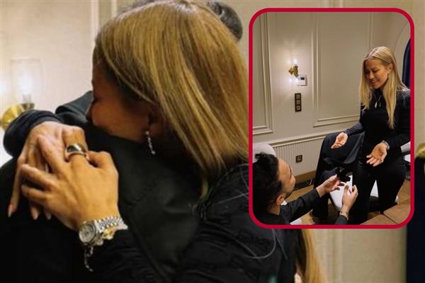 Derya Uluğ, doğum gününde 10 yıllık sevgilisi Asil Gök'ten evlilik teklifi aldı