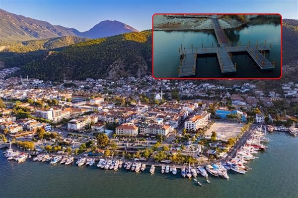 Fethiye'nin cennet koyuna 100 teknelik iskele projesi için ÇED süreci başladı