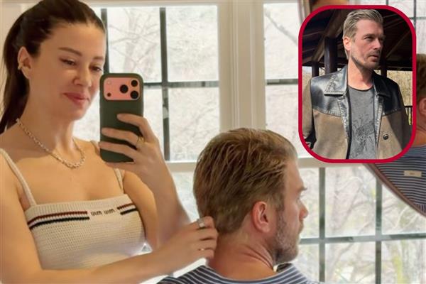 Başak Dizer, eşi Kıvanç Tatlıtuğ'un yeni imajını paylaştı