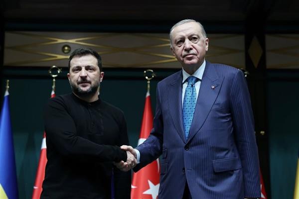 Cumhurbaşkanı Erdoğan, Zelenski ile görüştü, Karadeniz'deki seyrüsefer emniyetinin önemini vurguladı