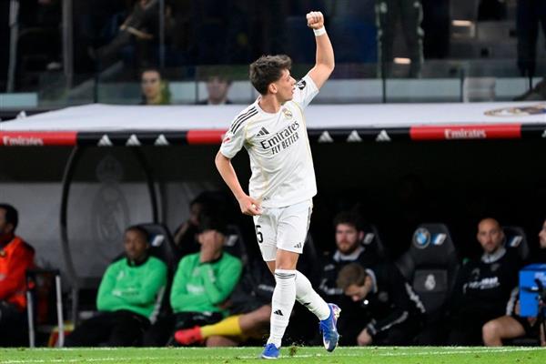 Real Madrid farklı kazandı, Arda Güler'in orta sahanın gerisinden attığı gol ayakta alkışlandı