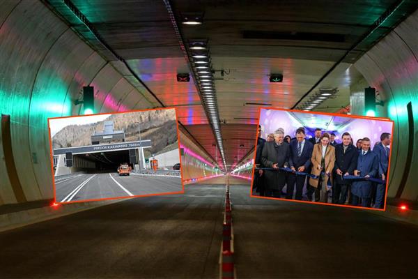 Orta Avrupa, Balkanlar ve Akdeniz'i birbirine bağlayan, yapımını Cengiz İnşaat'ın üstlendiği Karavanke Tüneli açıldı
