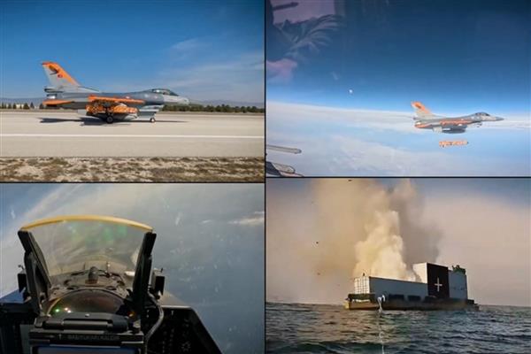 SOM-J seyir füzesi, su üstü hedefini ilk test atışında başarıyla vurdu