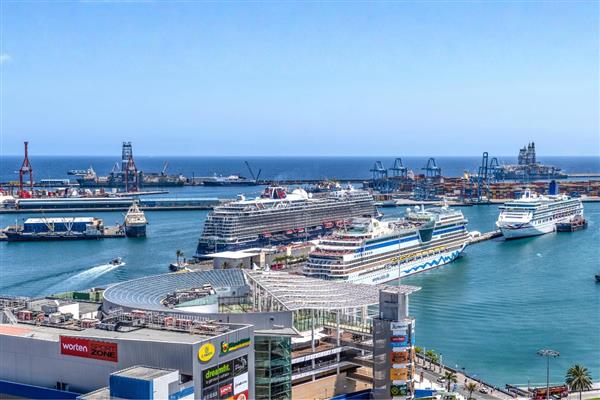 Global Ports Holding, Kanarya Adaları'ndaki limanda yeni bir kruvaziyer terminalini tamamlayıp faaliyete geçirdi