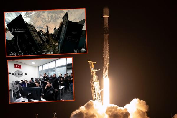 Selçuk Bayraktar'ın kurucusu olduğu Fergani Uzay'ın beşinci deneme uydusu uzaya fırlatıldı