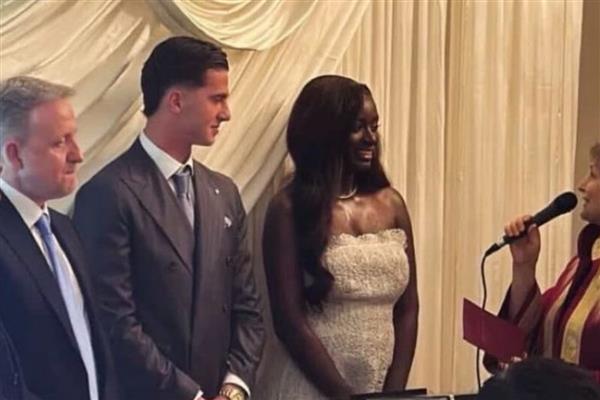 Milli futbolcu Bertuğ Yıldırım, Portekizli model Oriana Correia Gomes ile dünyaevine girdi; düğüne çok sayıda ünlü isim katıldı