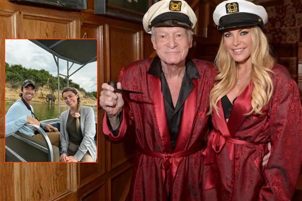 Hugh Hefner'ın dul eşi yeniden evlendi; Crystal Harris romantik ada töreniyle dünyaevine girdi