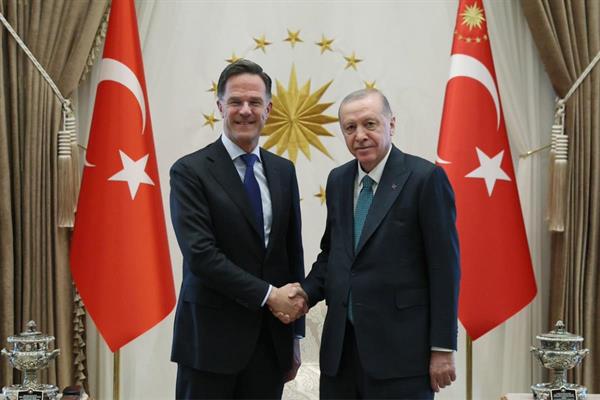 Cumhurbaşkanı Erdoğan, NATO Genel Sekreteri Rutte'yi kabul etti