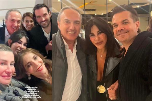 Londra'da konser veren Kenan Doğulu'yu Akbank Yönetim Kurulu Başkanı Suzan Sabancı ve Kiss FM sahibi Cüneyt Ortan yalnız bırakmadı