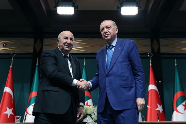 Cumhurbaşkanı Erdoğan'dan Cezayir'le iş birliğinin birçok stratejik alanda geliştirileceği mesajı