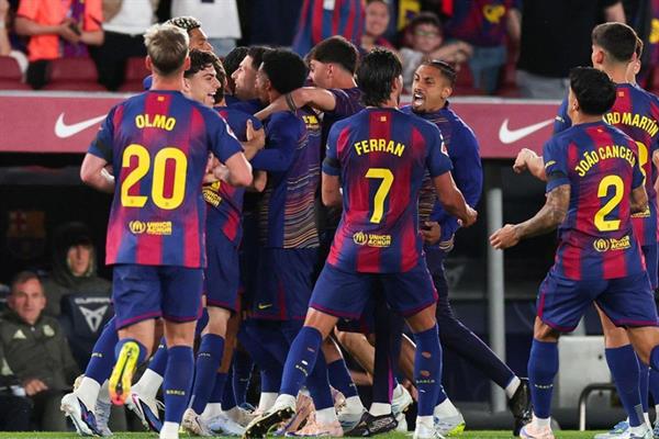 El Clasico'yu kazanan Barcelona, LaLiga'da şampiyon oldu