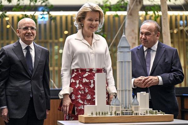 Belçika Kraliçesi Mathilde, İstanbul Finans Merkezi'ne ziyaret gerçekleştirdi