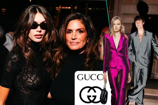 Gucci, Times Square'deki defisinin ardından Manhattan'daki bir malikânede parti düzenledi, Cindy Crawford, Kaia Gerber ve Shawn Mendes de oradaydı