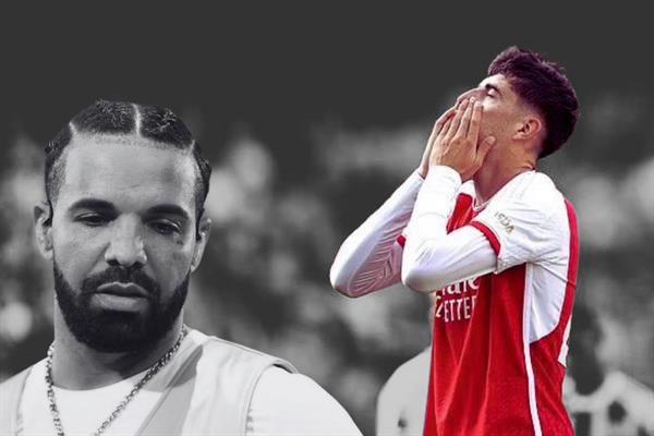 Arsenal kupayı alamadı, sosyal medya maça 1 milyon dolarlık bahis basarak kaybeden Drake'yi suçladı