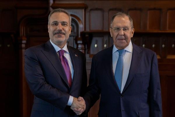 Rusya Dışişleri Bakanı Lavrov'un Ukrayna ile ilgili sözleri Bakan Fidan'ı güldürdü