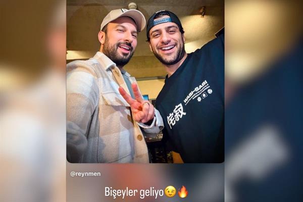 Tarkan Reynmen'le bir araya geldi, yeni işbirliğini sosyal medya hesabından duyurdu