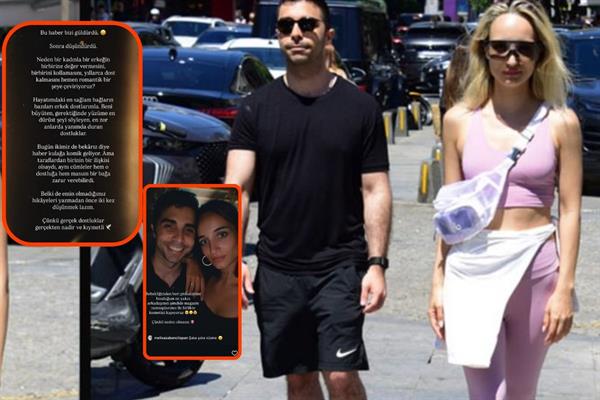Melisa Tapan Sabancı'dan Kaan Turgut Özal ile hakkında çıkan aşk iddialarına esprili yanıt