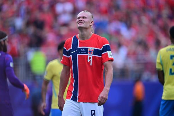 Brezilya, Erling Haaland'ın attığı gollere engel olamadı, Norveç çeyrek finale yükseldi