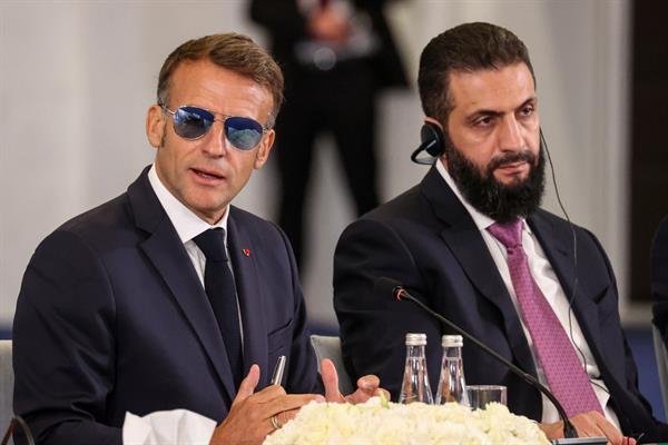 Macron Şam'da düğmeye bastı, Fransa ile Suriye arasında 16'dan fazla stratejik anlaşma