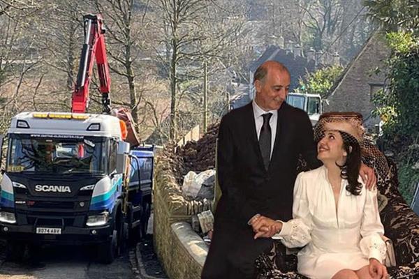 İngiltere'nin Bibury köyünde satın aldıkları eve yaptıkları yenileme çalışmalarıyla defalarca ülkede gündem olan Türk çifte şömine yasağı geldi