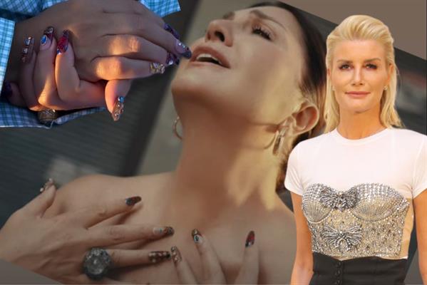 Begüm Şen'den Sibel Can'ın yeni şarkı klibine özel 'tırnak' taşı