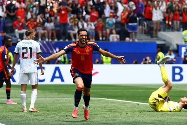 Mikel Merino sahneye çıktı, İspanya Belçika'yı yenerek yarı finale yükseldi