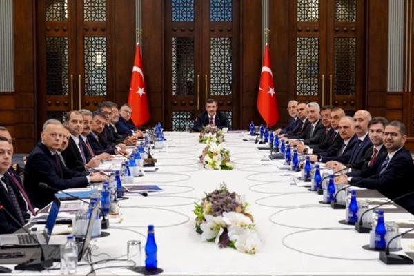 Ekonomi Koordinasyon Kurulu, Cumhurbaşkanı Yardımcısı Cevdet Yılmaz başkanlığında toplandı