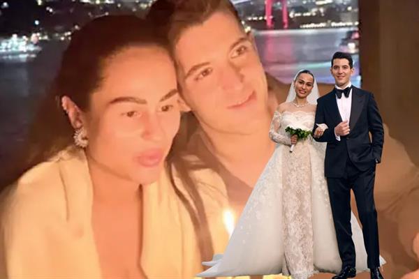 Aslan Kemal Gülman'dan eşi Mariam Gülman'a Boğaz'da doğum günü sürprizi