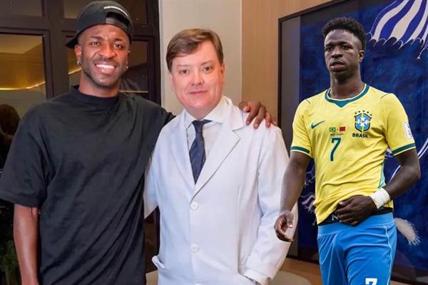 Vinicius Junior Dünya Kupası sonrası çene estetiği operasyonuyla gündemde