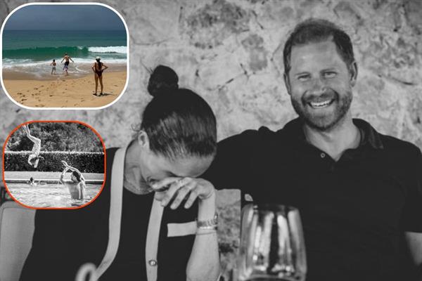 Prens Harry ve Meghan Markle'dan dikkat çeken tatil paylaşımı