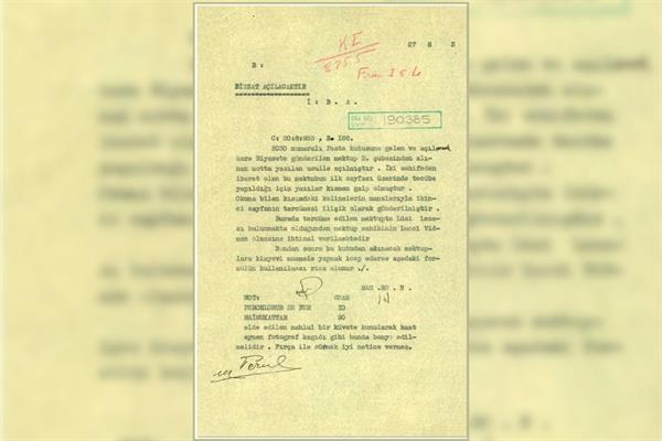 MİT'in 93 yıllık 'gizli belge' formülü ortaya çıktı