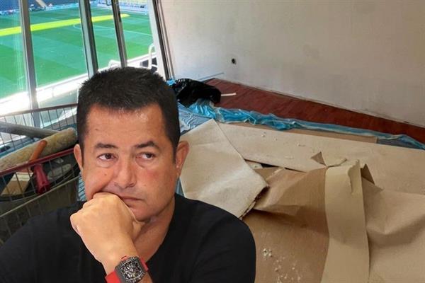 Acun Ilıcalı'nın mahkeme kararıyla geri aldığı Fenerbahçe stadındaki locası tahrip edildi
